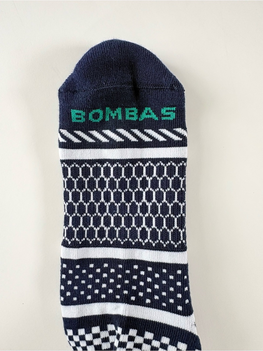 Bombas 10-Pack Cushioned Athletic Half Calf Socks Navy Size M - Picture 4 of 5